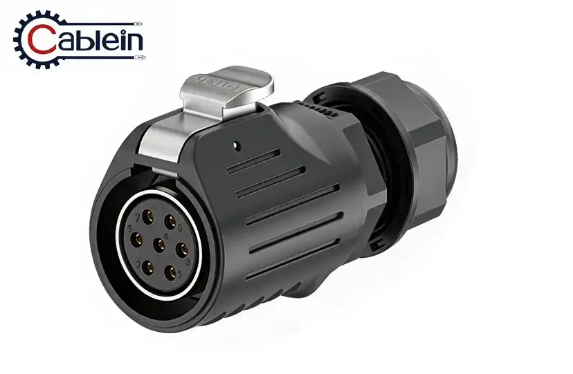 LP20 7-Pin Waterproof Screw Terminal Connector